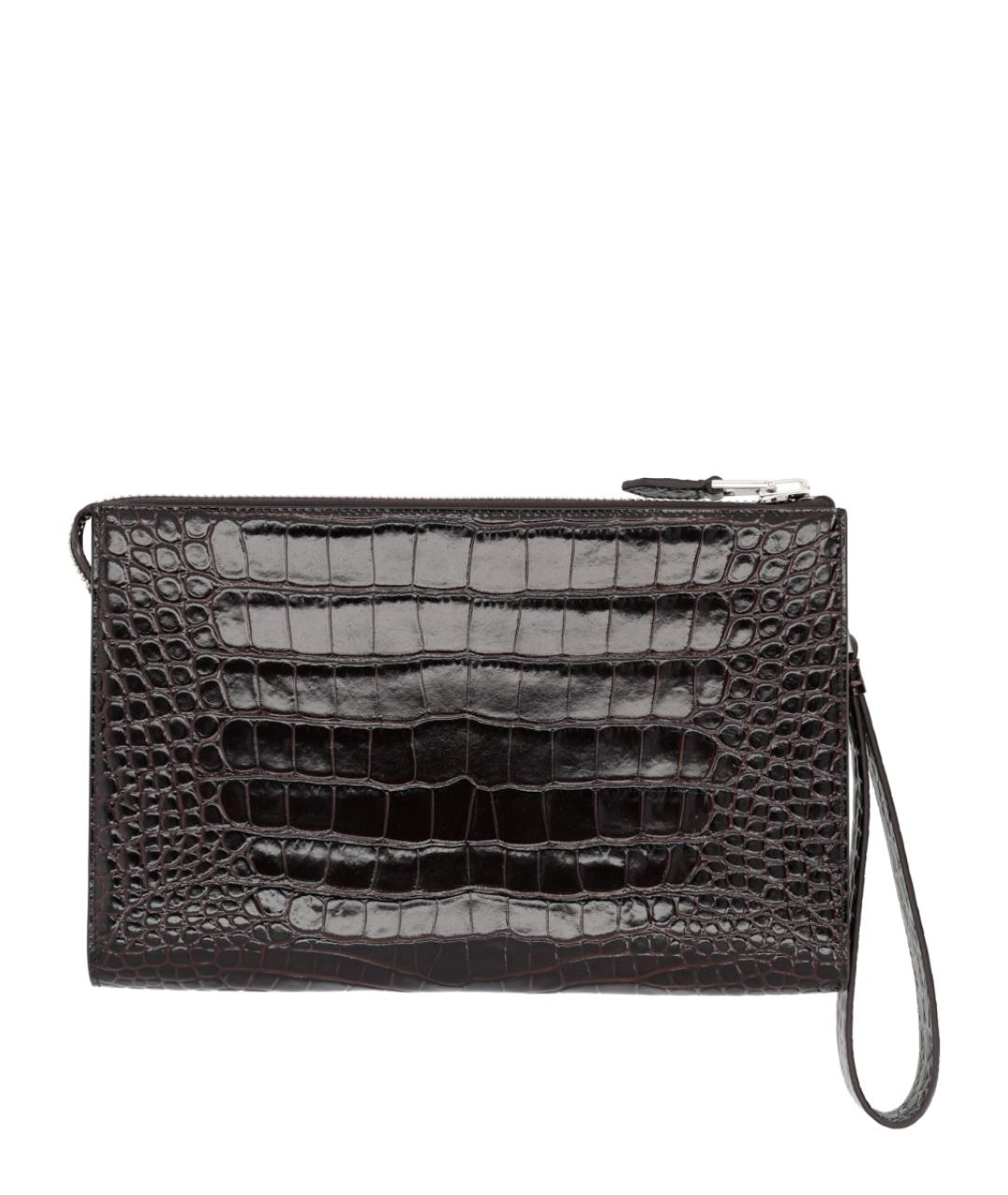 TOM FORD Коричневая кожаная папка для документов, фото 2