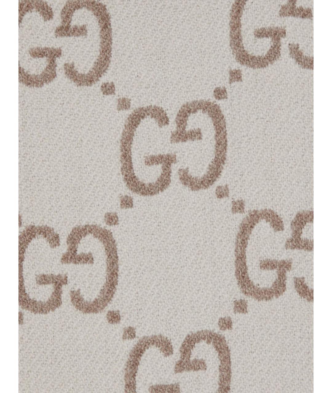 GUCCI Мульти шерстяной шарф, фото 2
