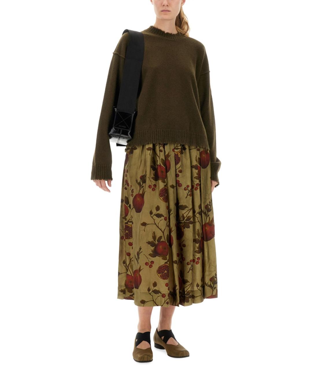 UMA WANG Зеленый кашемировый джемпер / свитер, фото 3