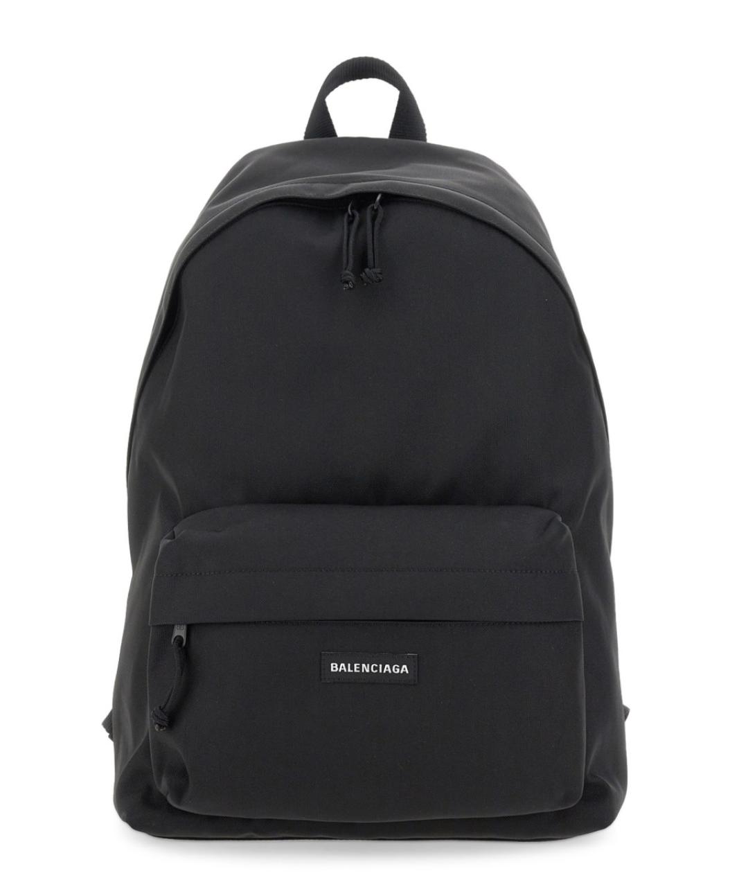 BALENCIAGA Черный синтетический рюкзак, фото 2