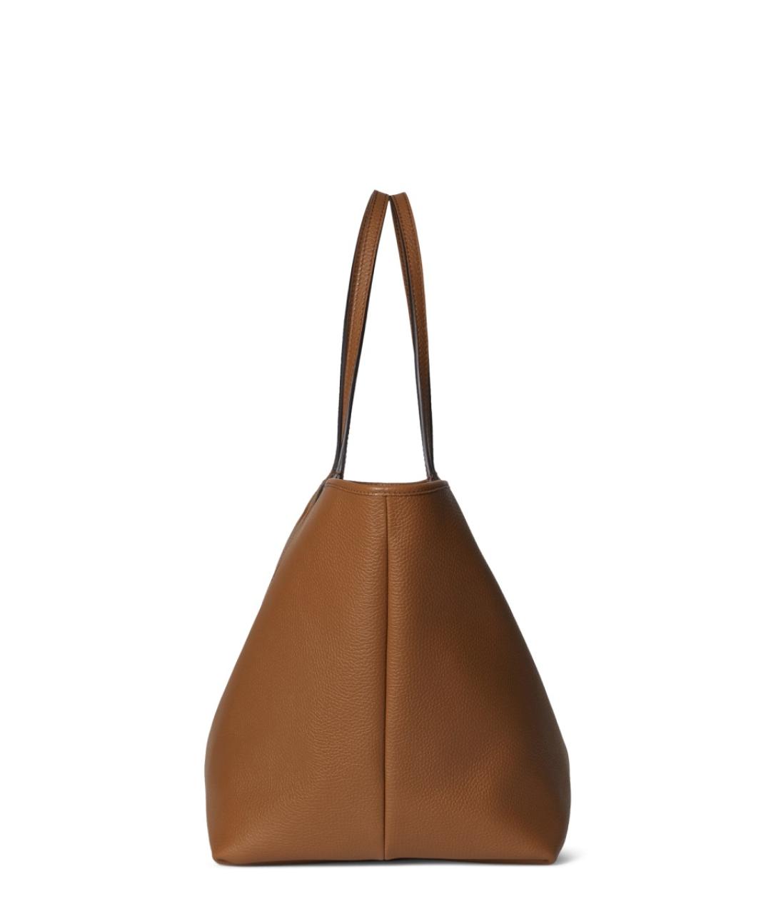 GUCCI Бежевая кожаная сумка тоут, фото 6