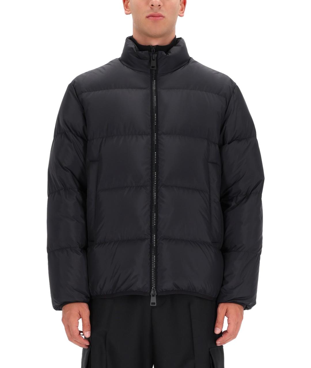 MONCLER Черная полиэстеровая куртка, фото 2