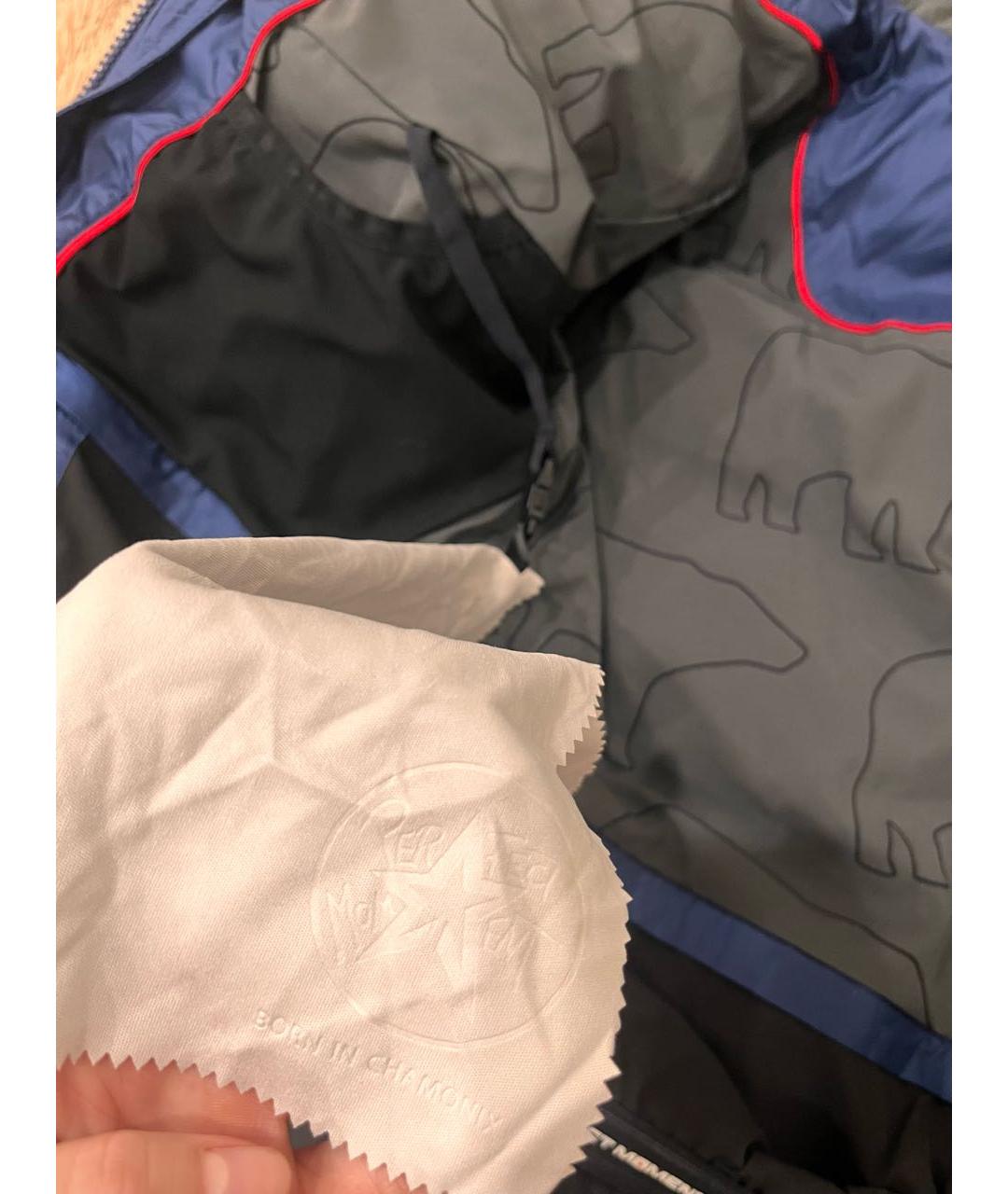 PERFECT MOMENT Темно-синяя полиэстеровая куртка, фото 3