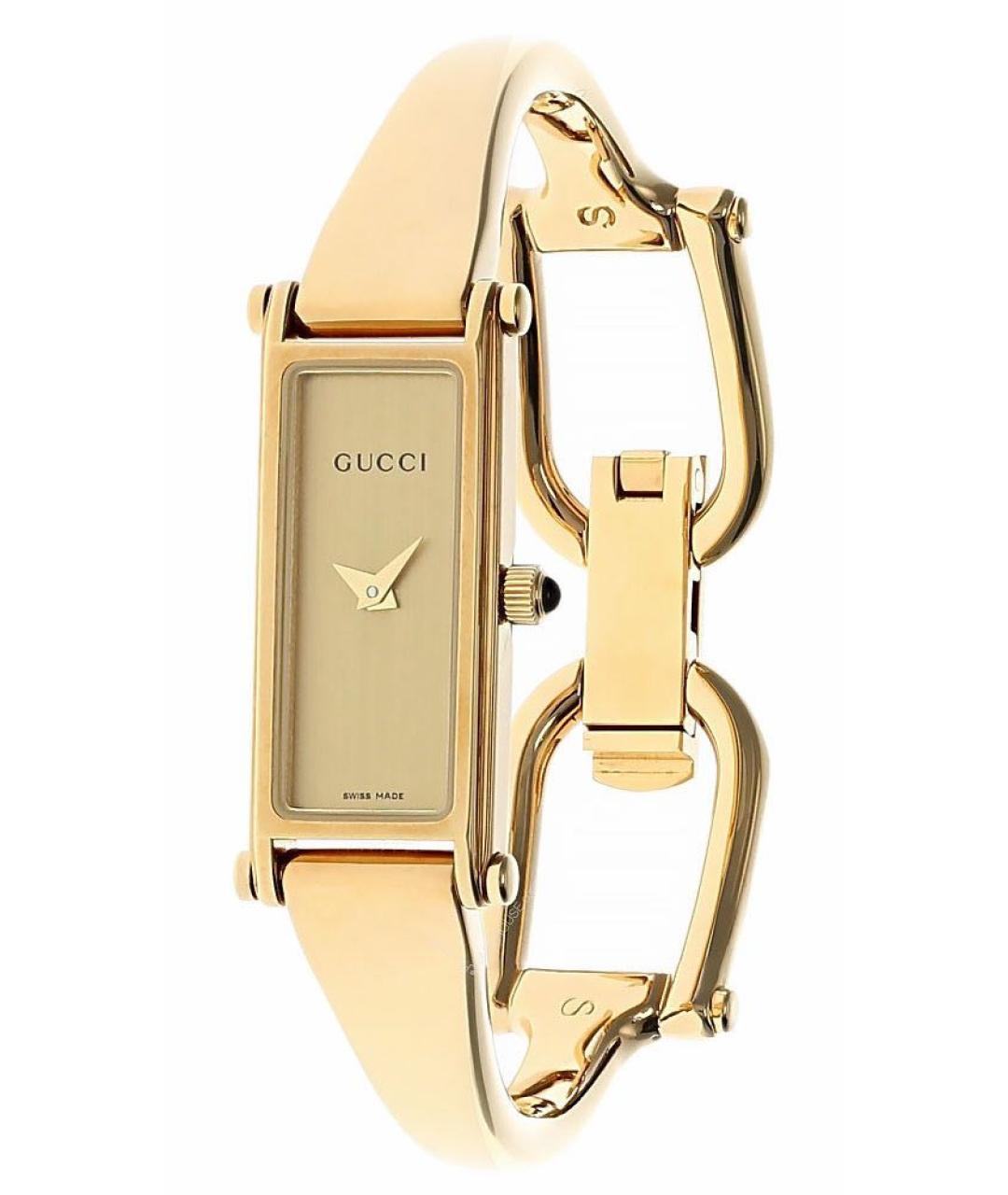 GUCCI Золотые позолоченные часы, фото 1