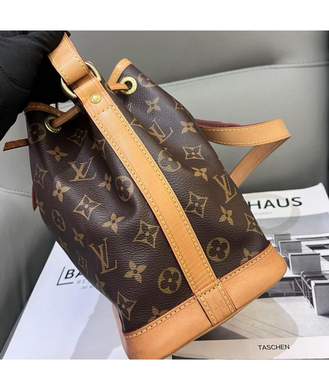 LOUIS VUITTON Коричневая сумка тоут, фото 3