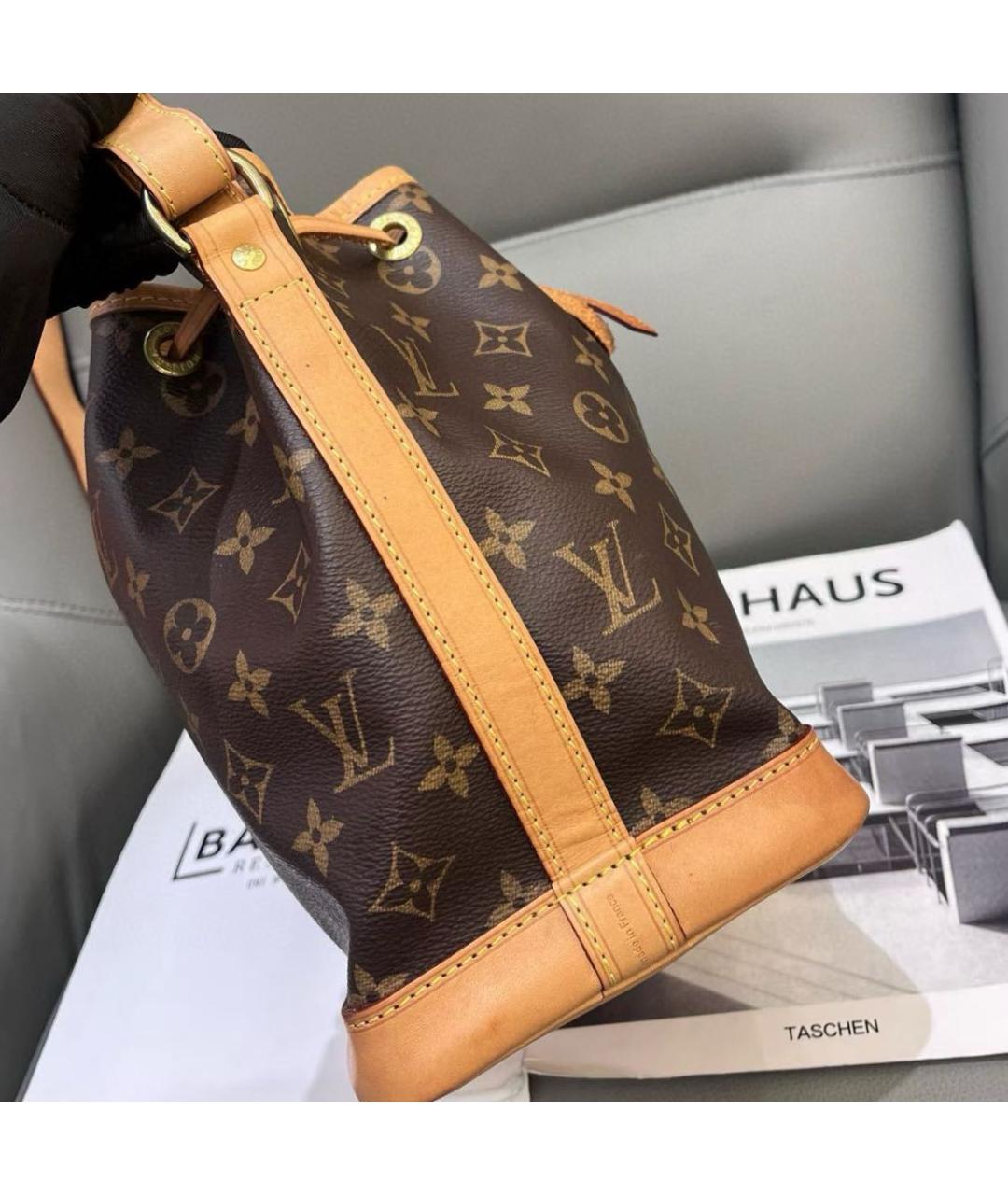 LOUIS VUITTON Коричневая сумка тоут, фото 4