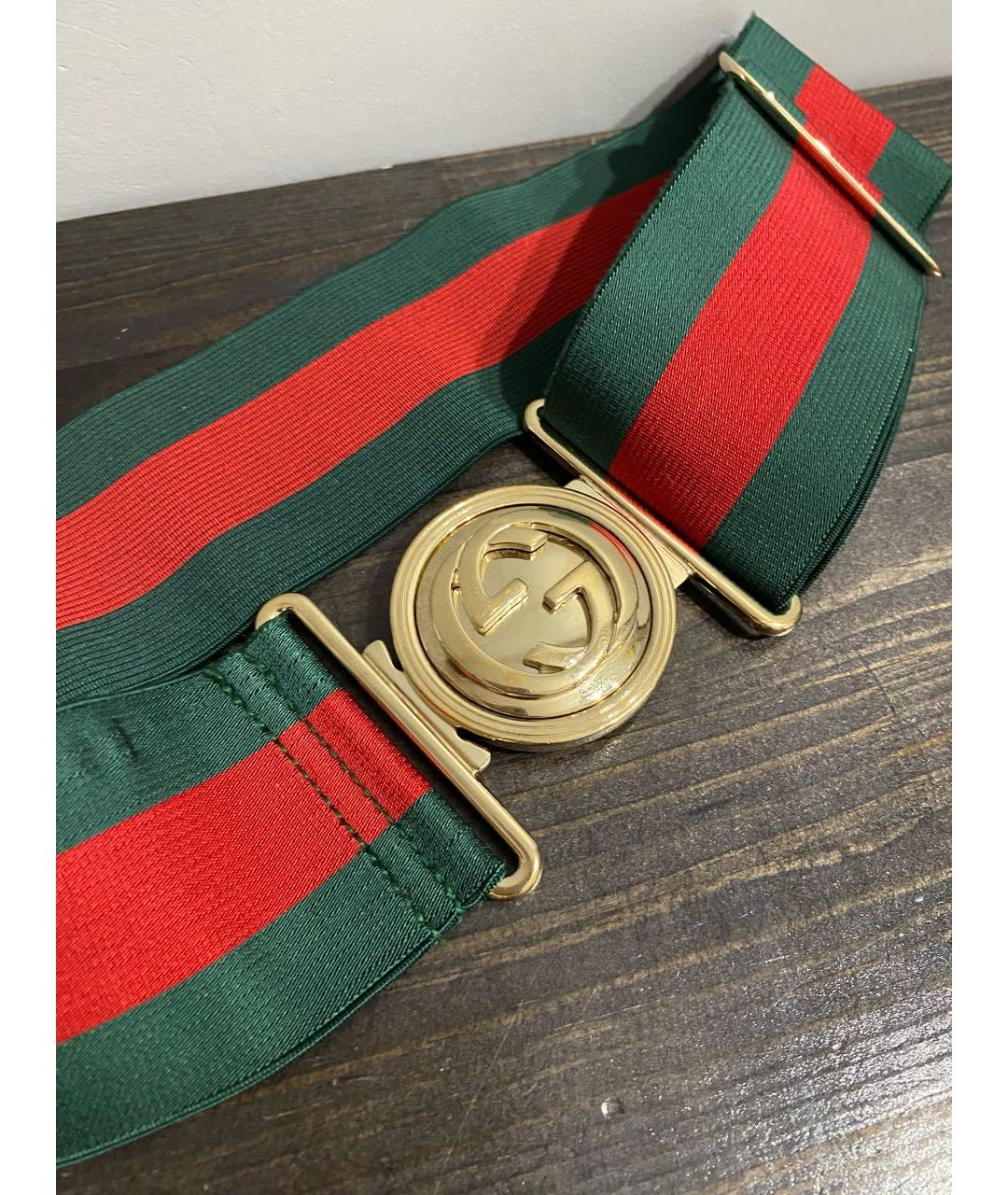GUCCI Зеленый ремень, фото 5