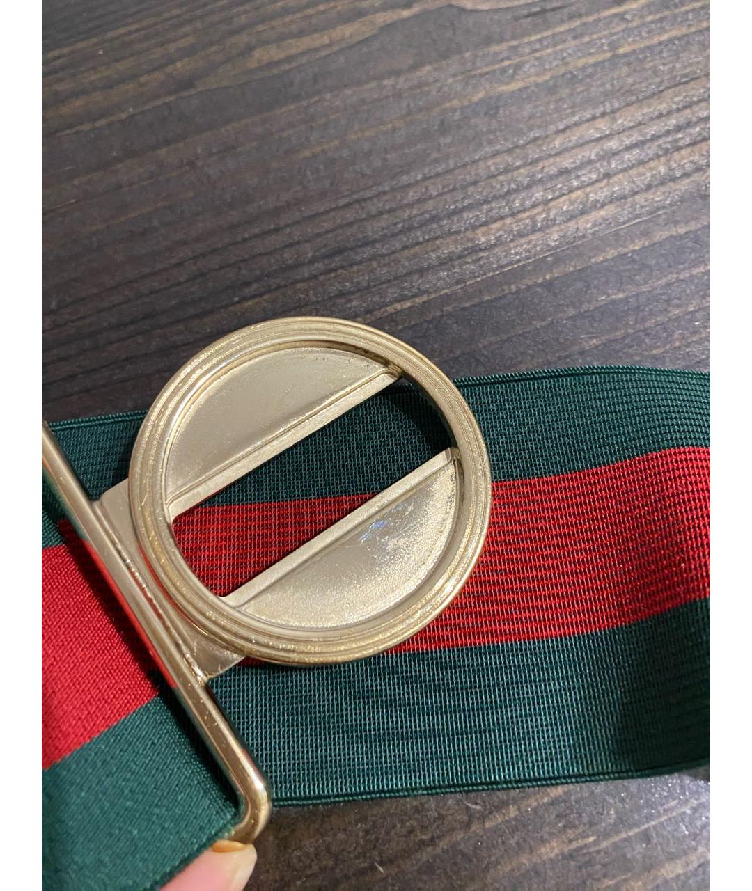 GUCCI Зеленый ремень, фото 7