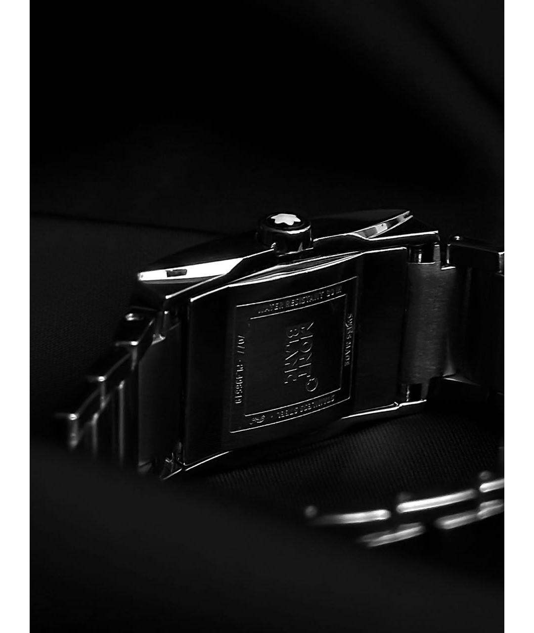 MONTBLANC Серебряные стальные часы, фото 4