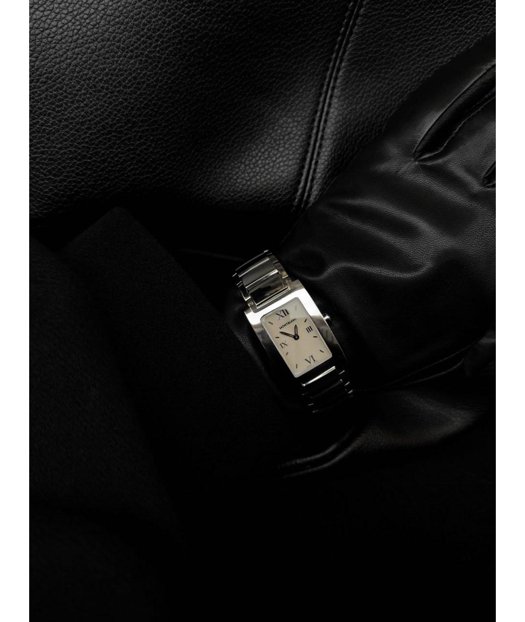 MONTBLANC Серебряные стальные часы, фото 6