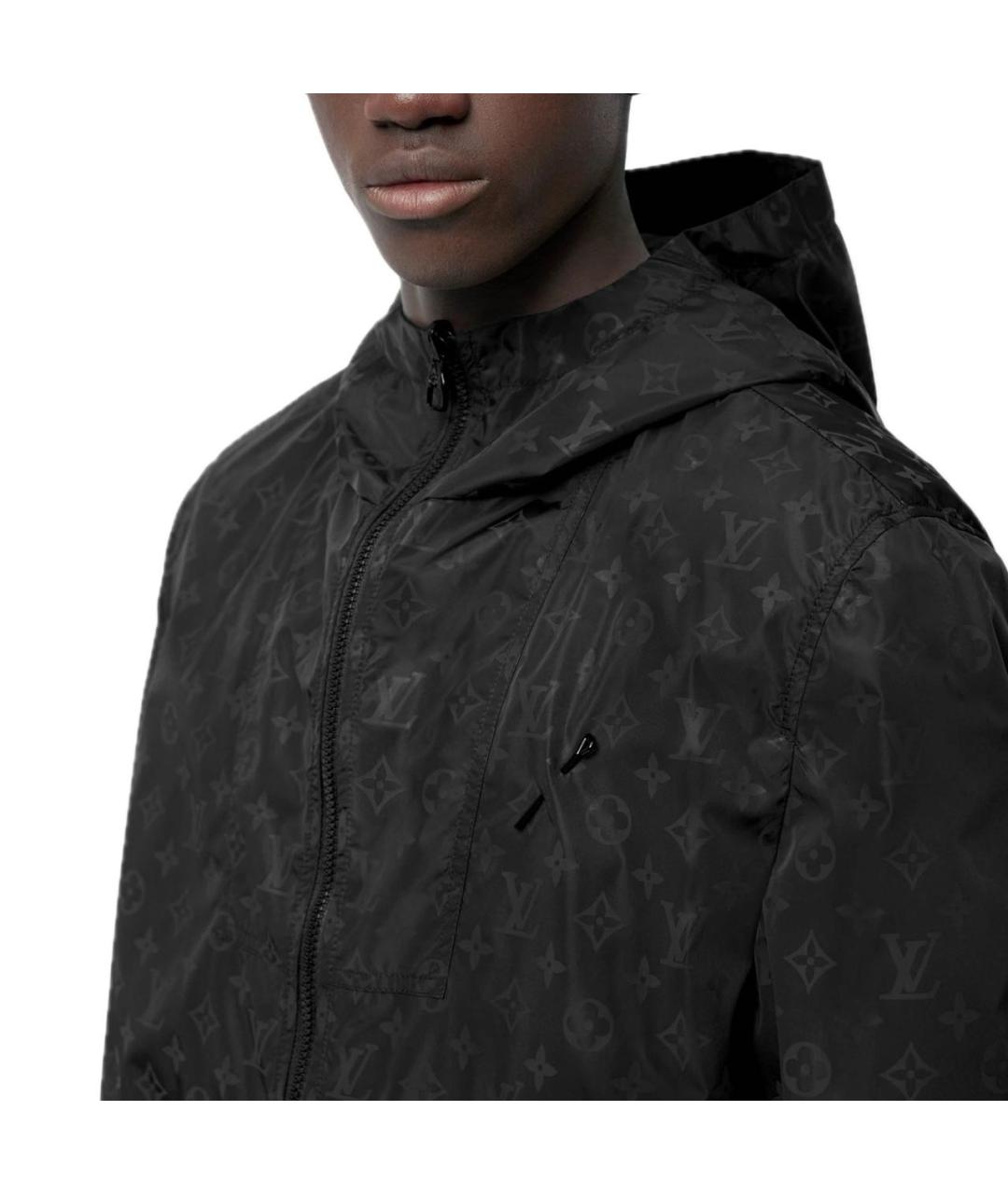 LOUIS VUITTON Черная полиамидовая куртка, фото 6