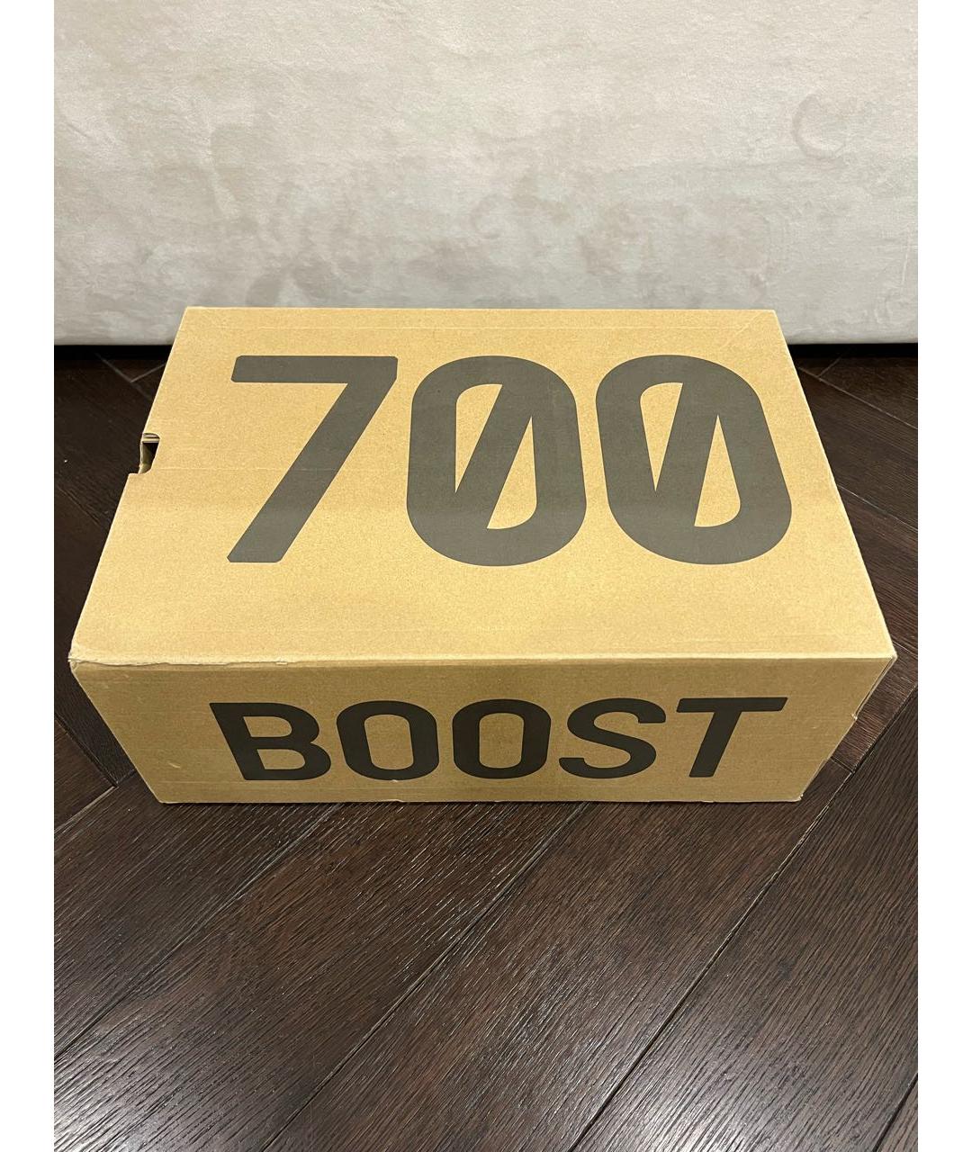 ADIDAS YEEZY Оранжевое замшевые низкие кроссовки / кеды, фото 7