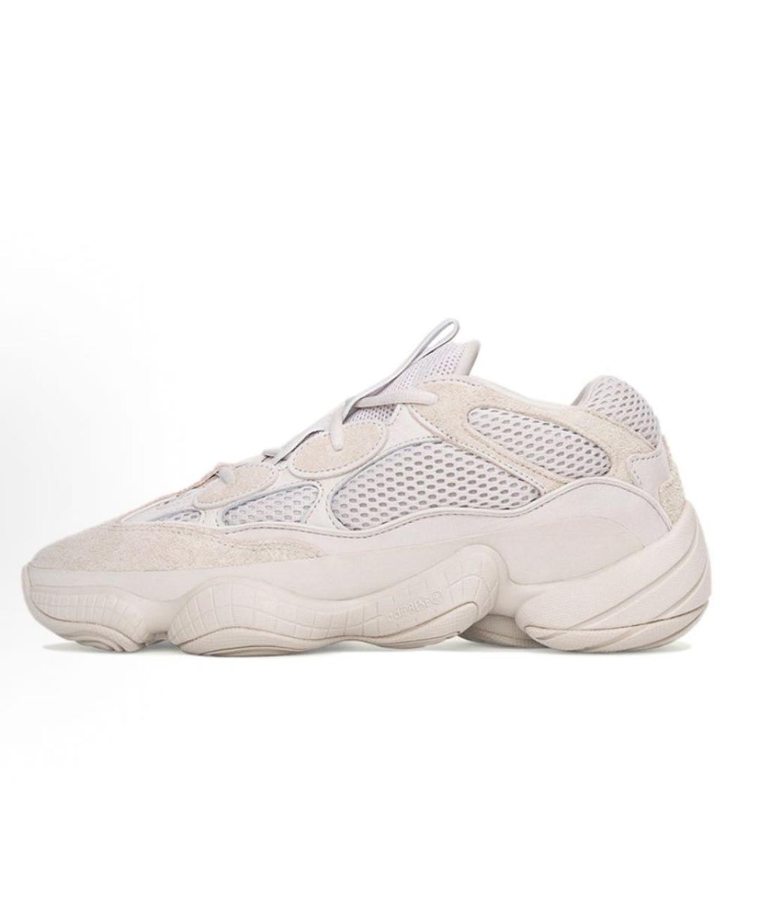 ADIDAS YEEZY Бежевые низкие кроссовки / кеды, фото 2