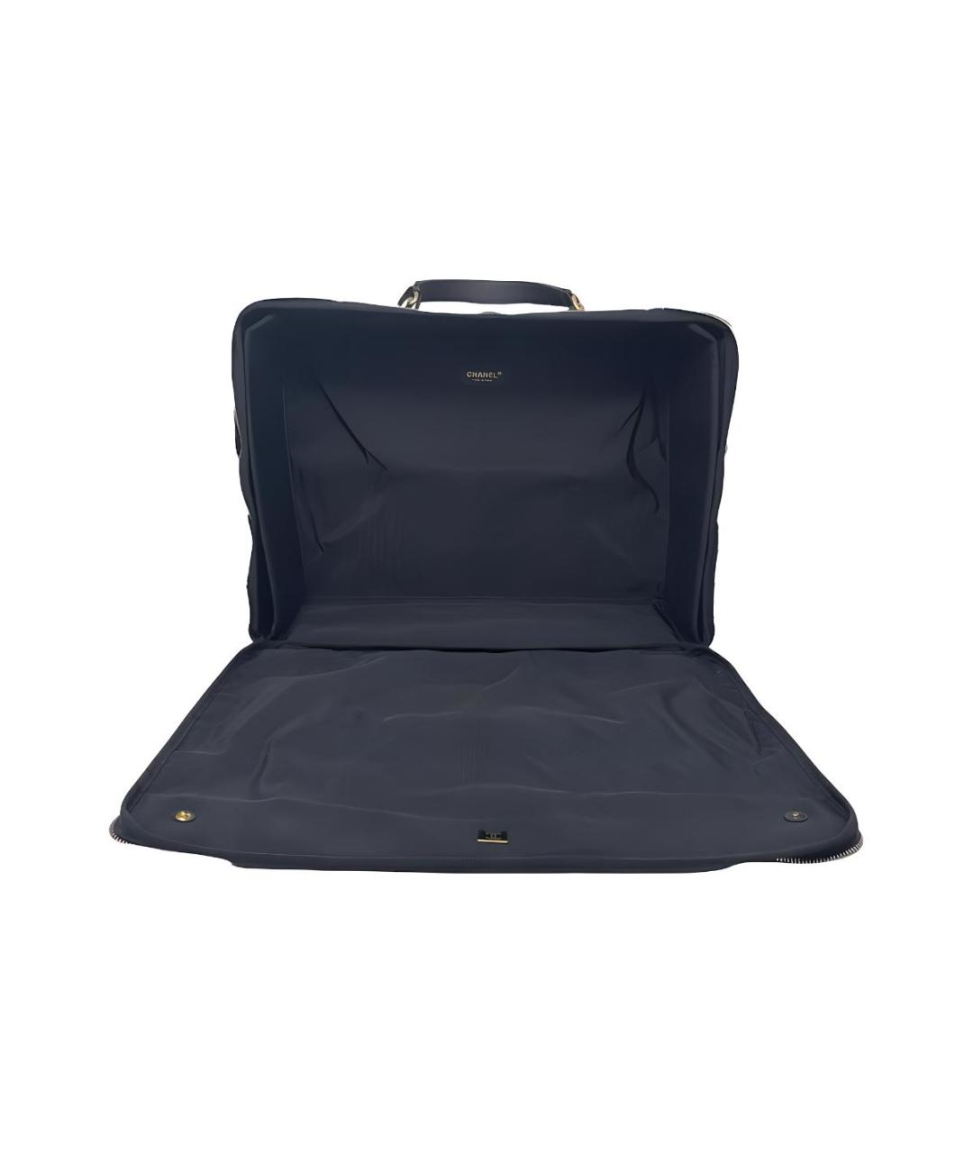 CHANEL Черная кожаная косметичка, фото 3