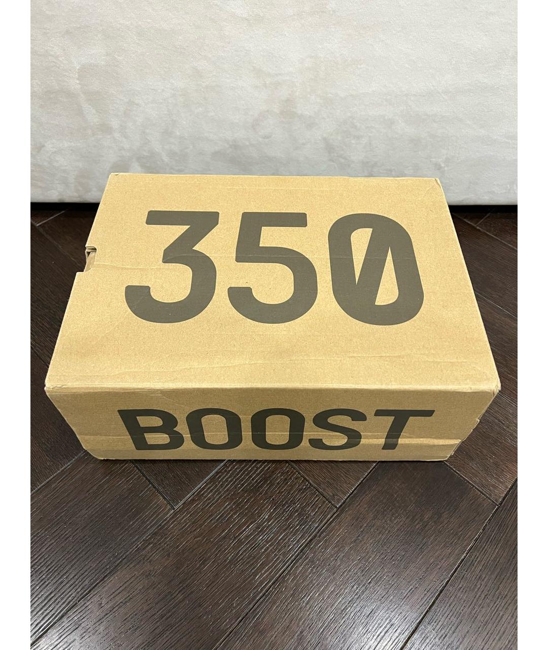 ADIDAS YEEZY Черные низкие кроссовки / кеды, фото 5