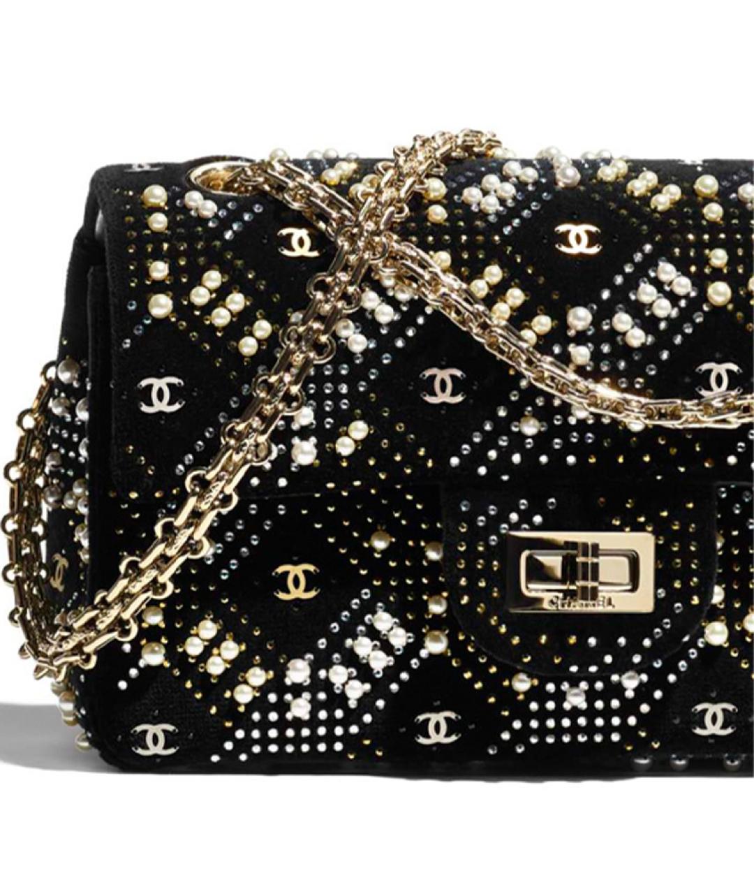 CHANEL Черная сумка через плечо, фото 3