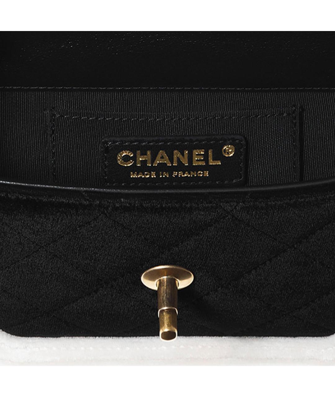 CHANEL Черная сумка через плечо, фото 3