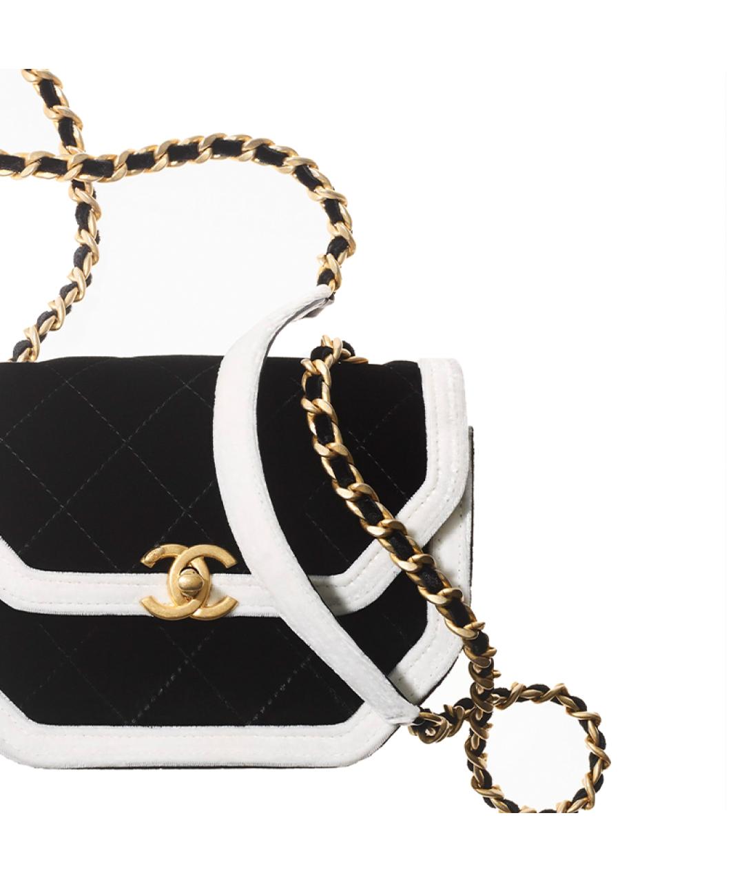 CHANEL Черная сумка через плечо, фото 5