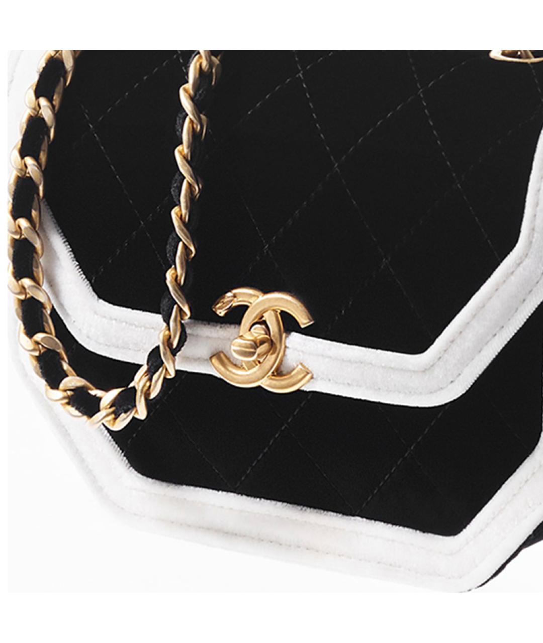 CHANEL Черная сумка через плечо, фото 4