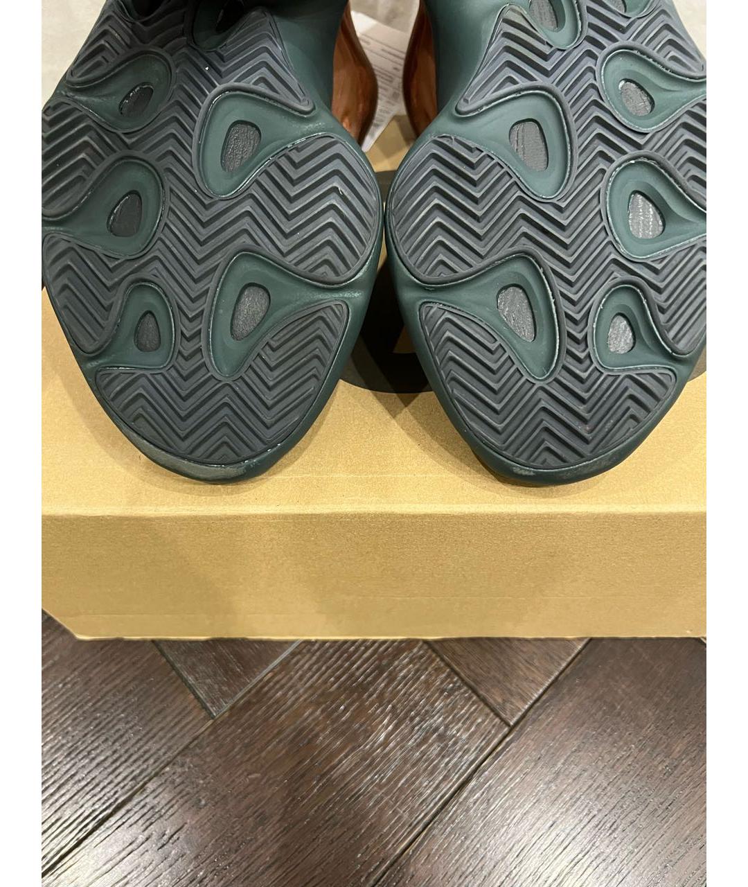 ADIDAS YEEZY Коричневые низкие кроссовки / кеды, фото 5