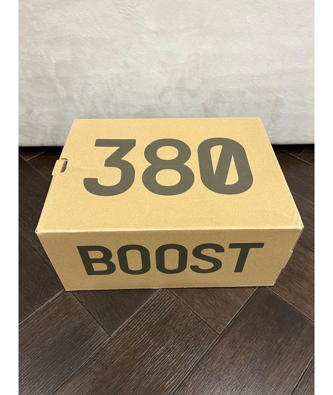 ADIDAS YEEZY Горчичные низкие кроссовки / кеды, фото 6