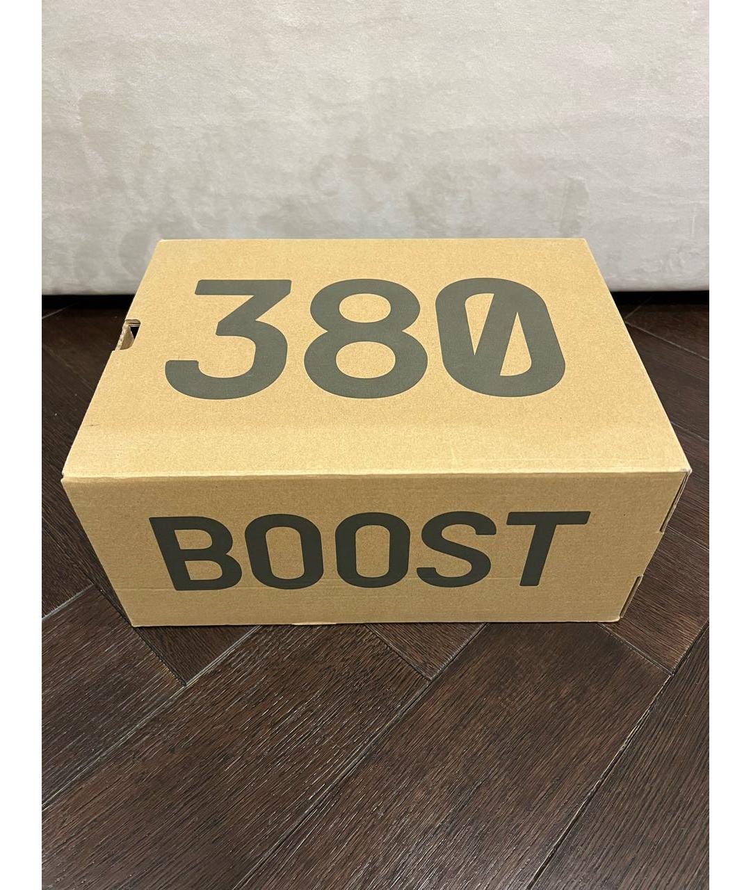 ADIDAS YEEZY Бежевые низкие кроссовки / кеды, фото 6