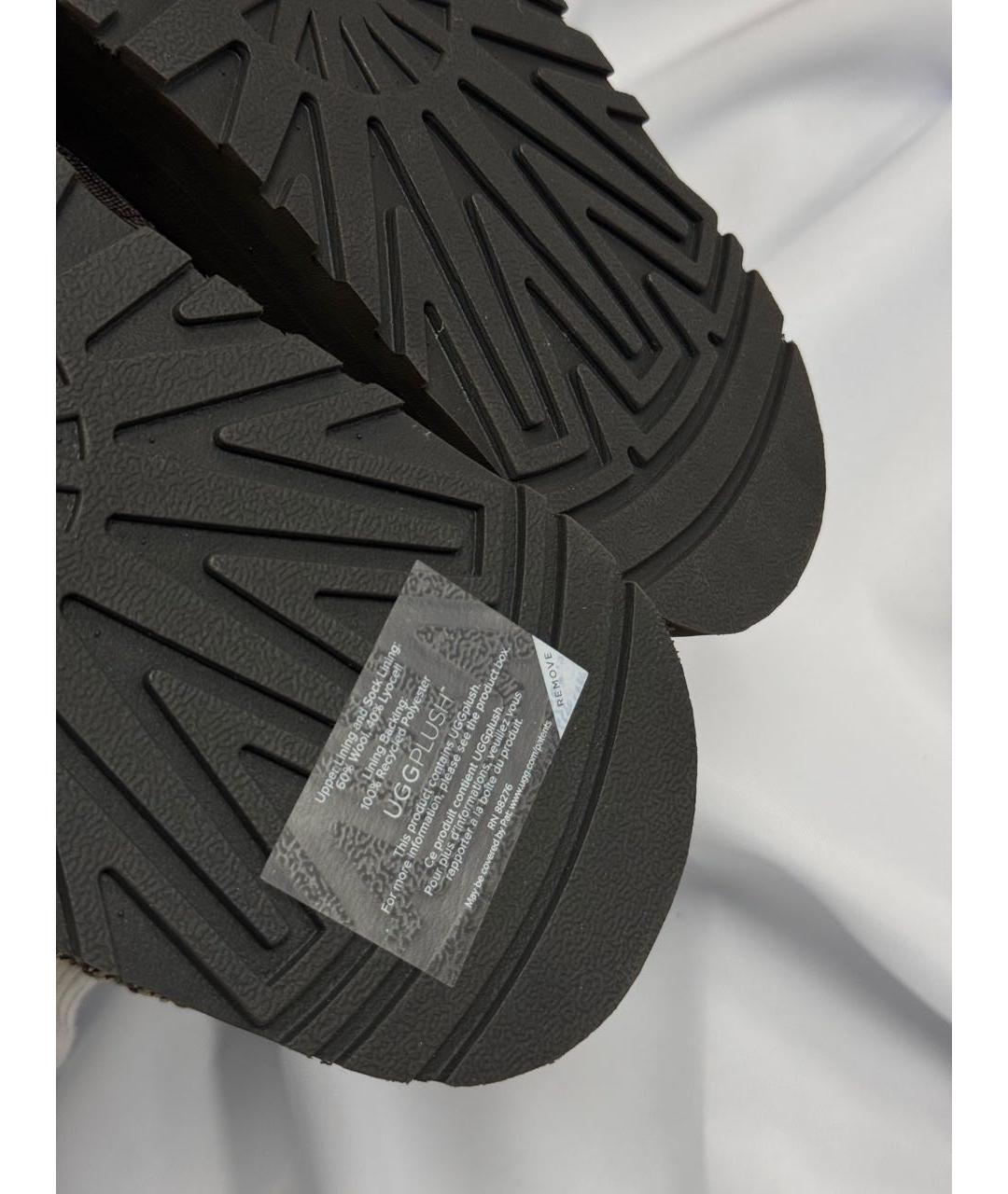 UGG AUSTRALIA Коричневые замшевые мюли, фото 8