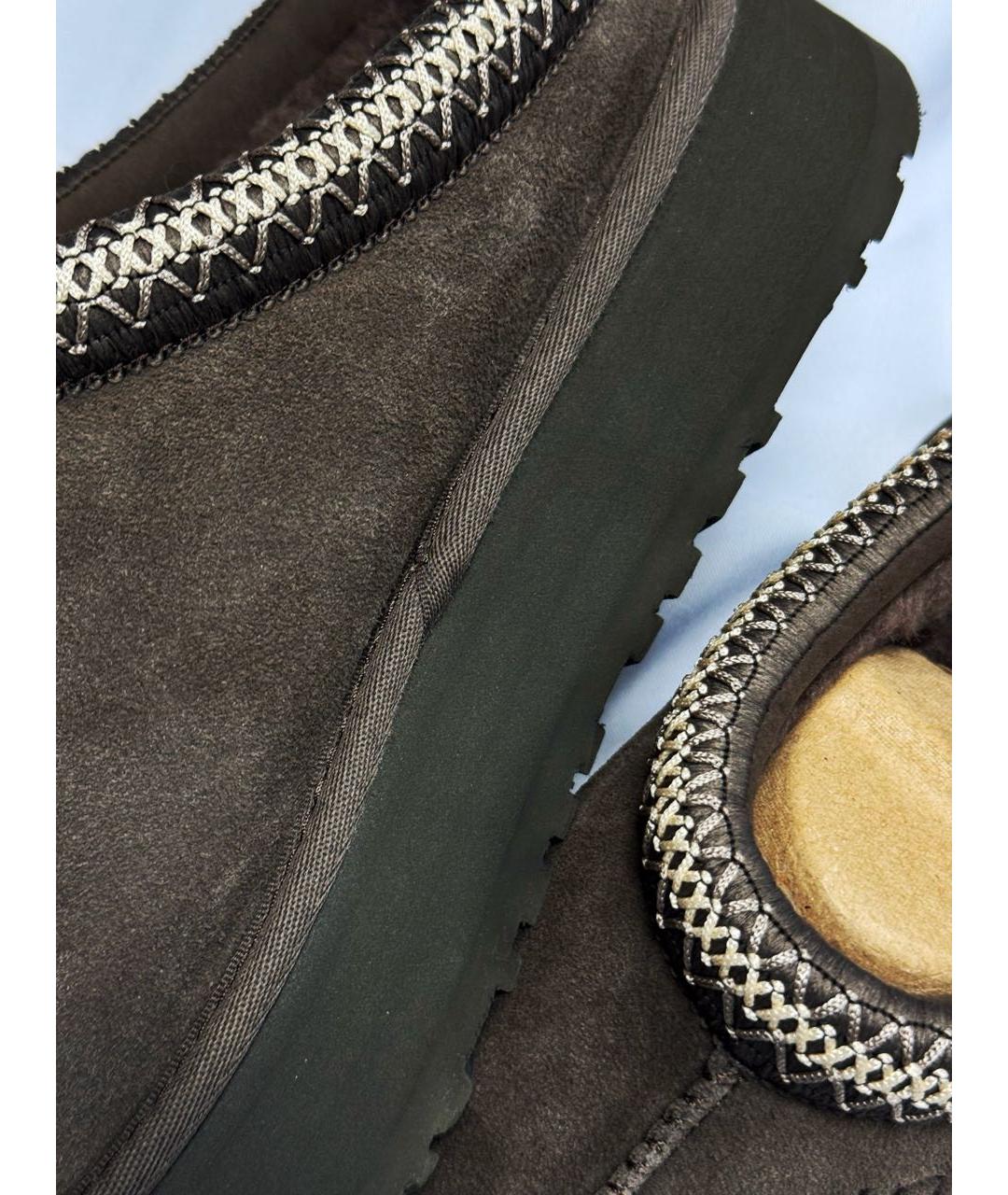 UGG AUSTRALIA Коричневые замшевые мюли, фото 6