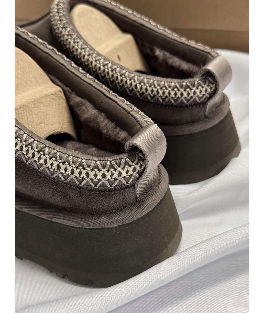 UGG AUSTRALIA Коричневые замшевые мюли, фото 7