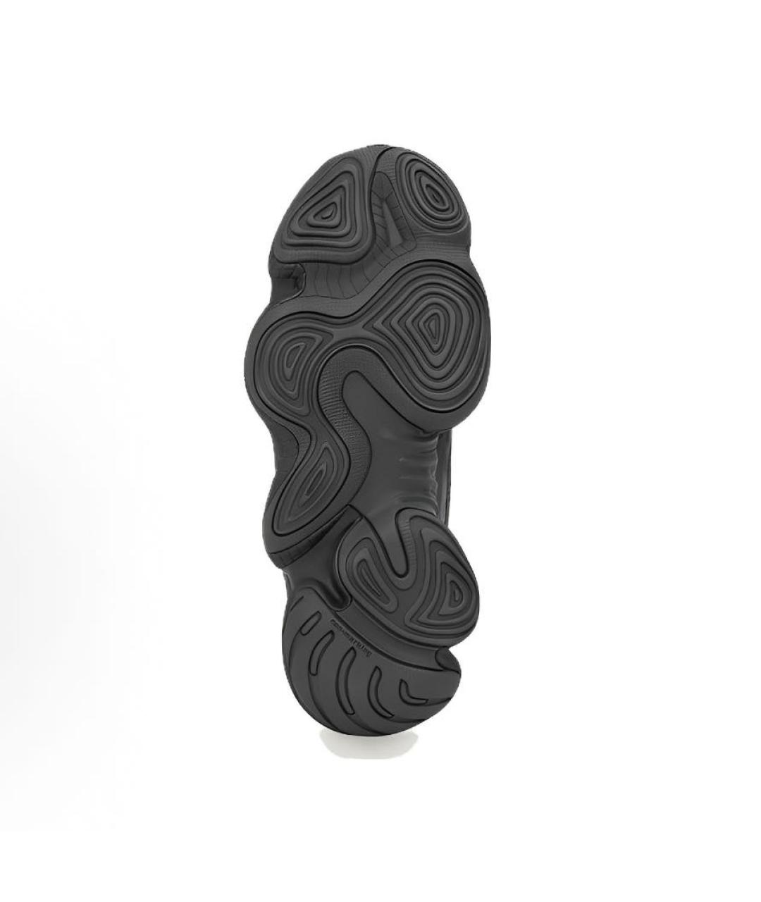 ADIDAS YEEZY Черные текстильные кроссовки, фото 4