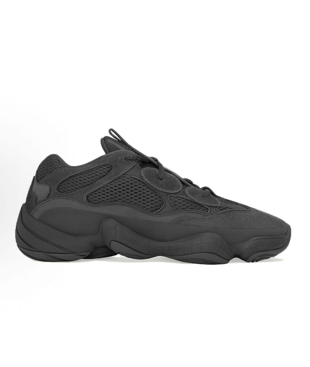 ADIDAS YEEZY Черные текстильные кроссовки, фото 5