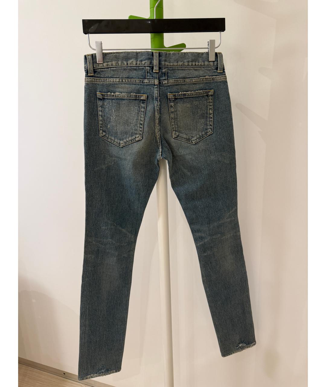 SAINT LAURENT Джинсы слим, фото 3