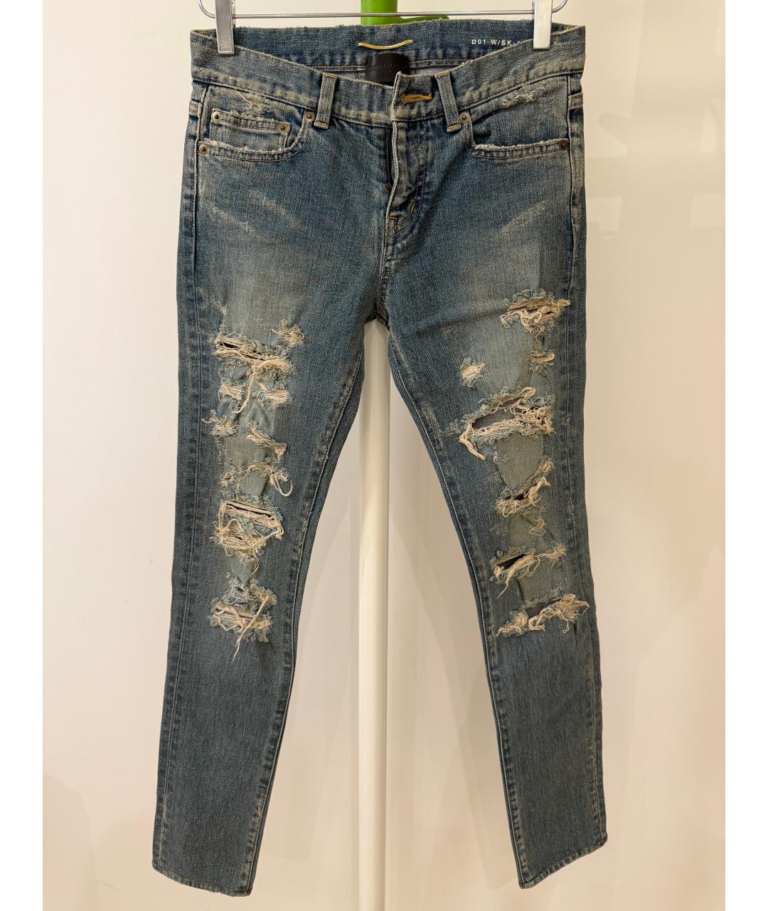 SAINT LAURENT Джинсы слим, фото 7