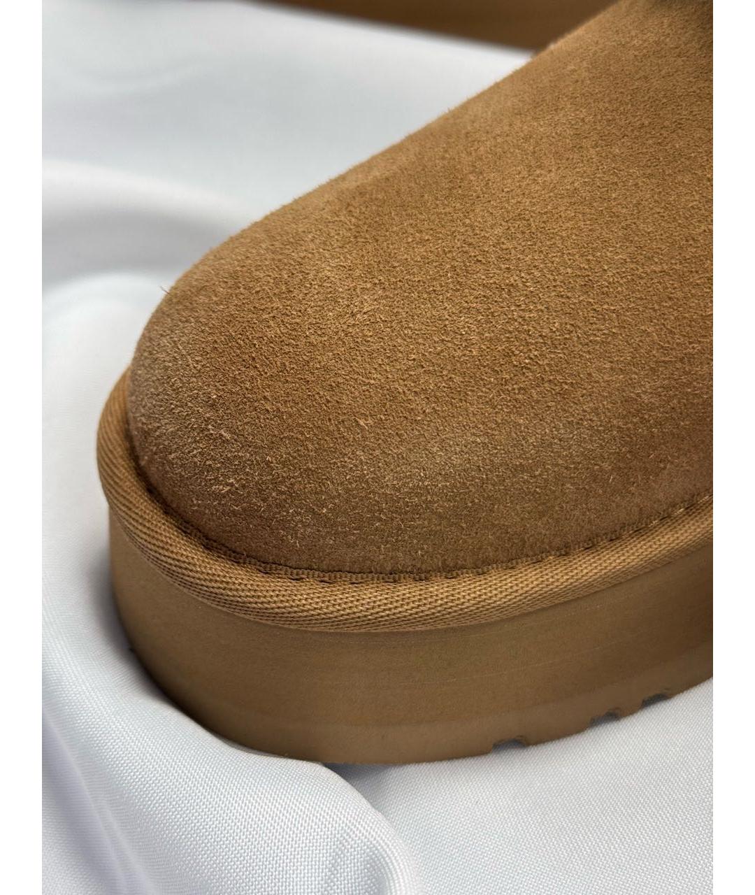 UGG AUSTRALIA Коричневые замшевые мюли, фото 5