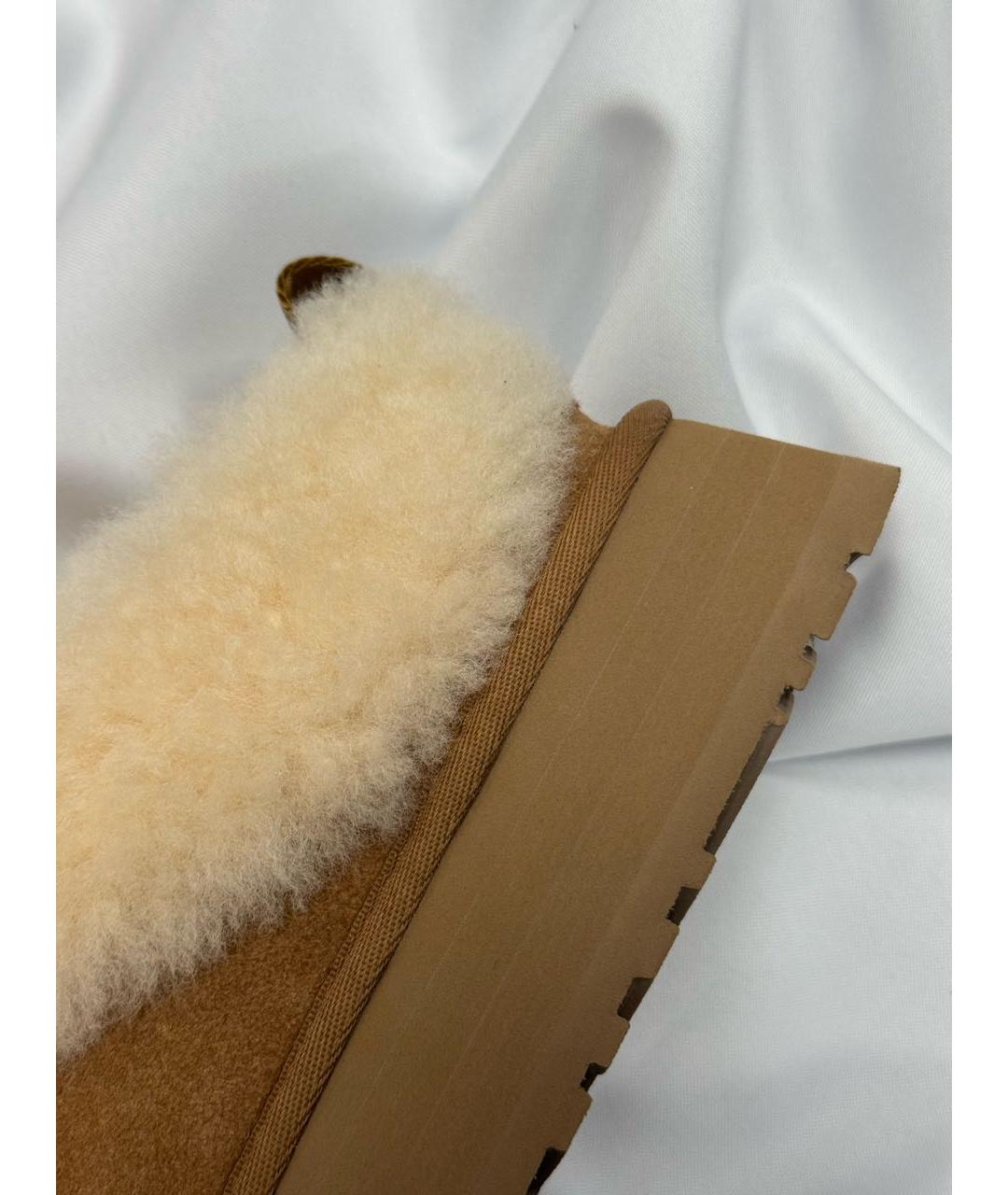 UGG AUSTRALIA Коричневые замшевые мюли, фото 4