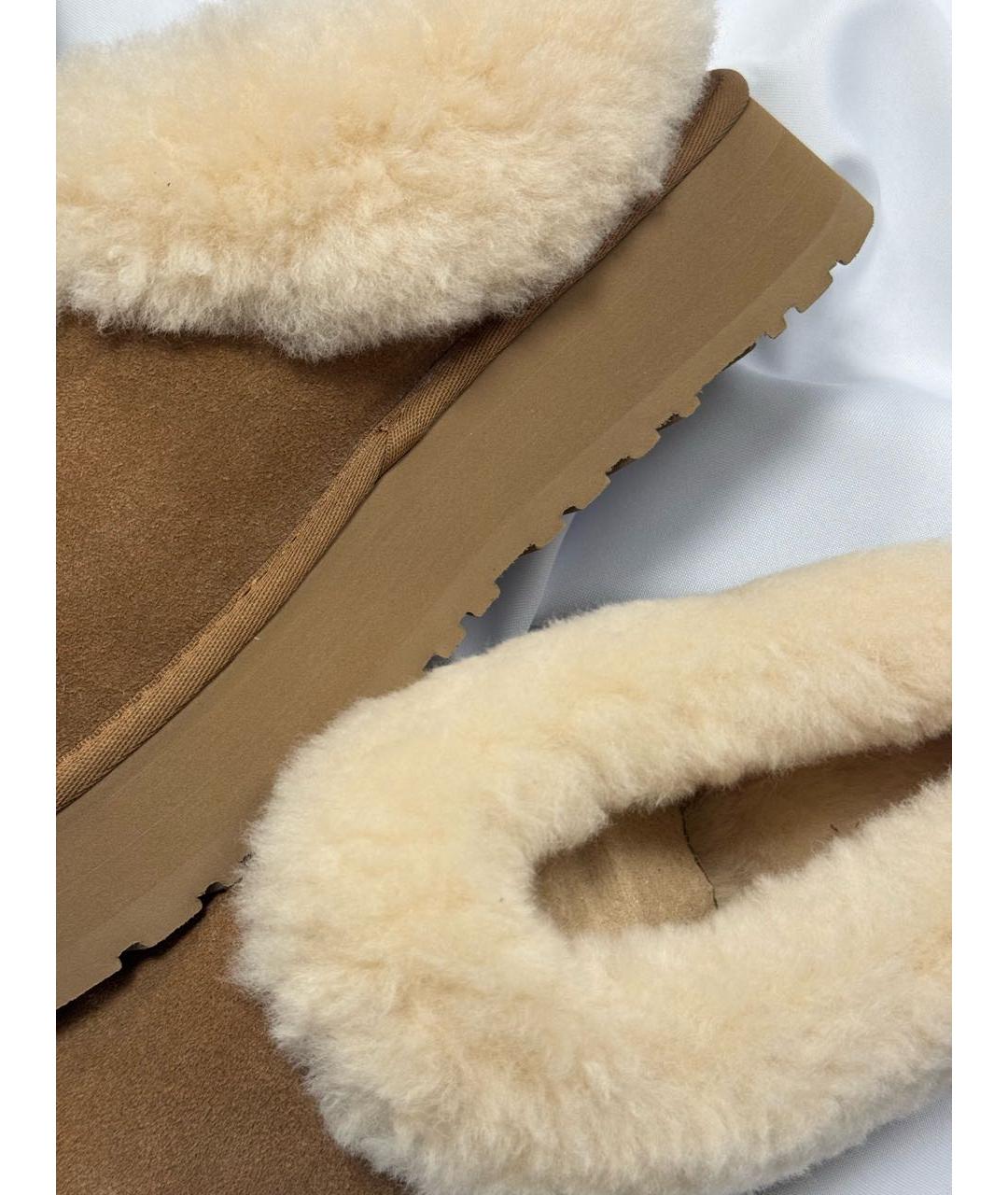 UGG AUSTRALIA Коричневые замшевые мюли, фото 8