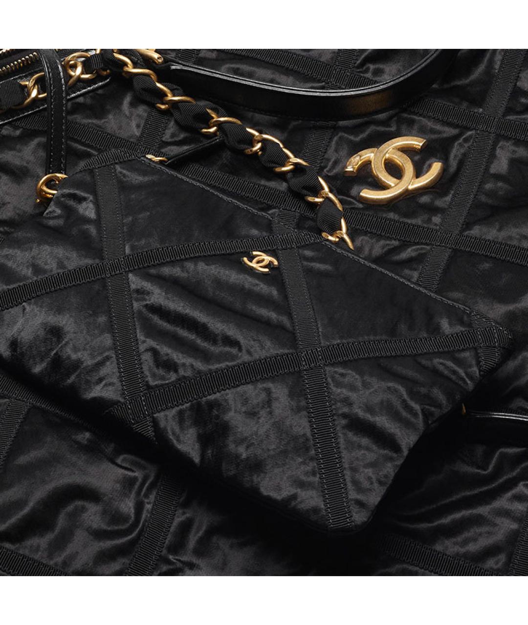 CHANEL Черная сумка через плечо, фото 3