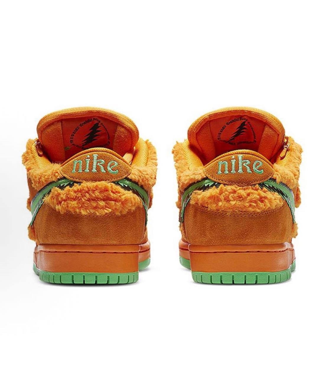 NIKE Оранжевое кроссовки, фото 4