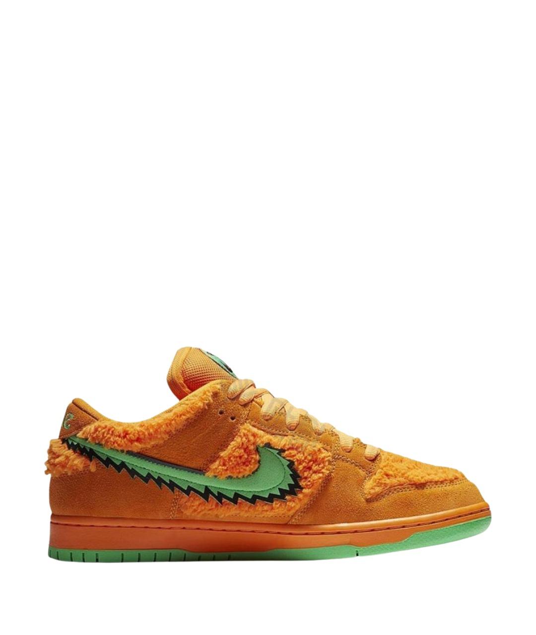 NIKE Оранжевое кроссовки, фото 1