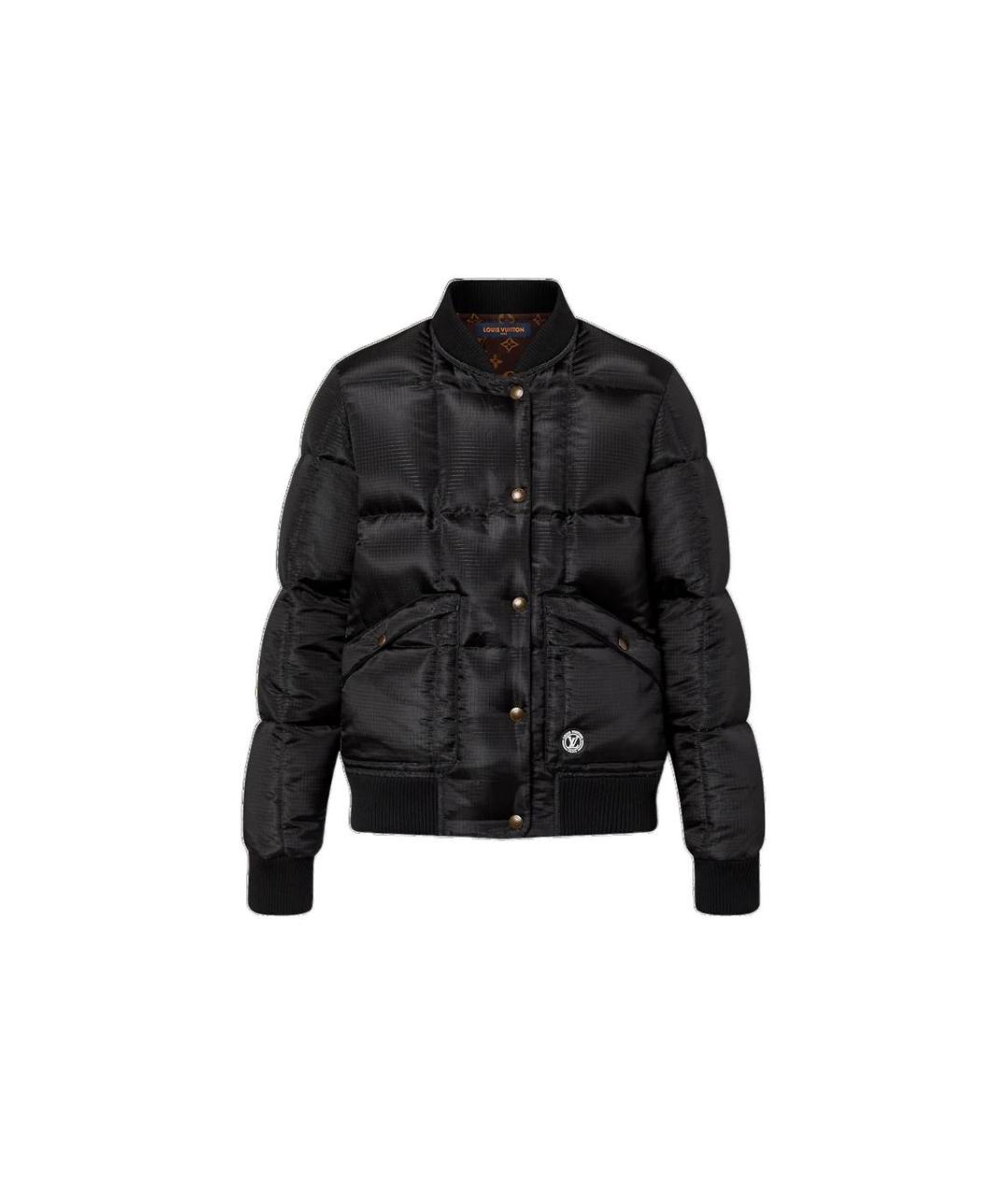 LOUIS VUITTON Черный пуховик, фото 5