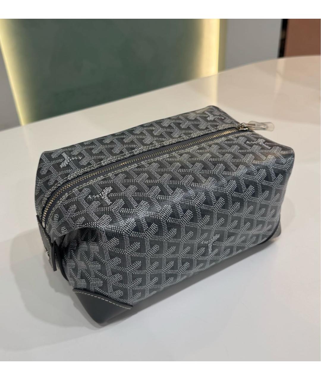 GOYARD Серая косметичка, фото 3