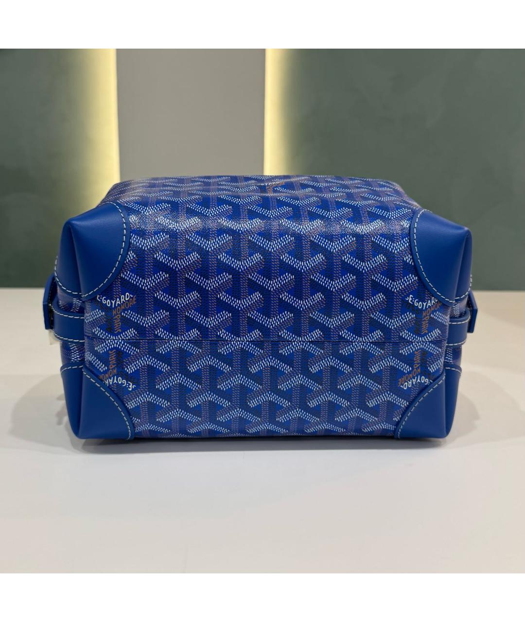GOYARD Синяя косметичка, фото 3
