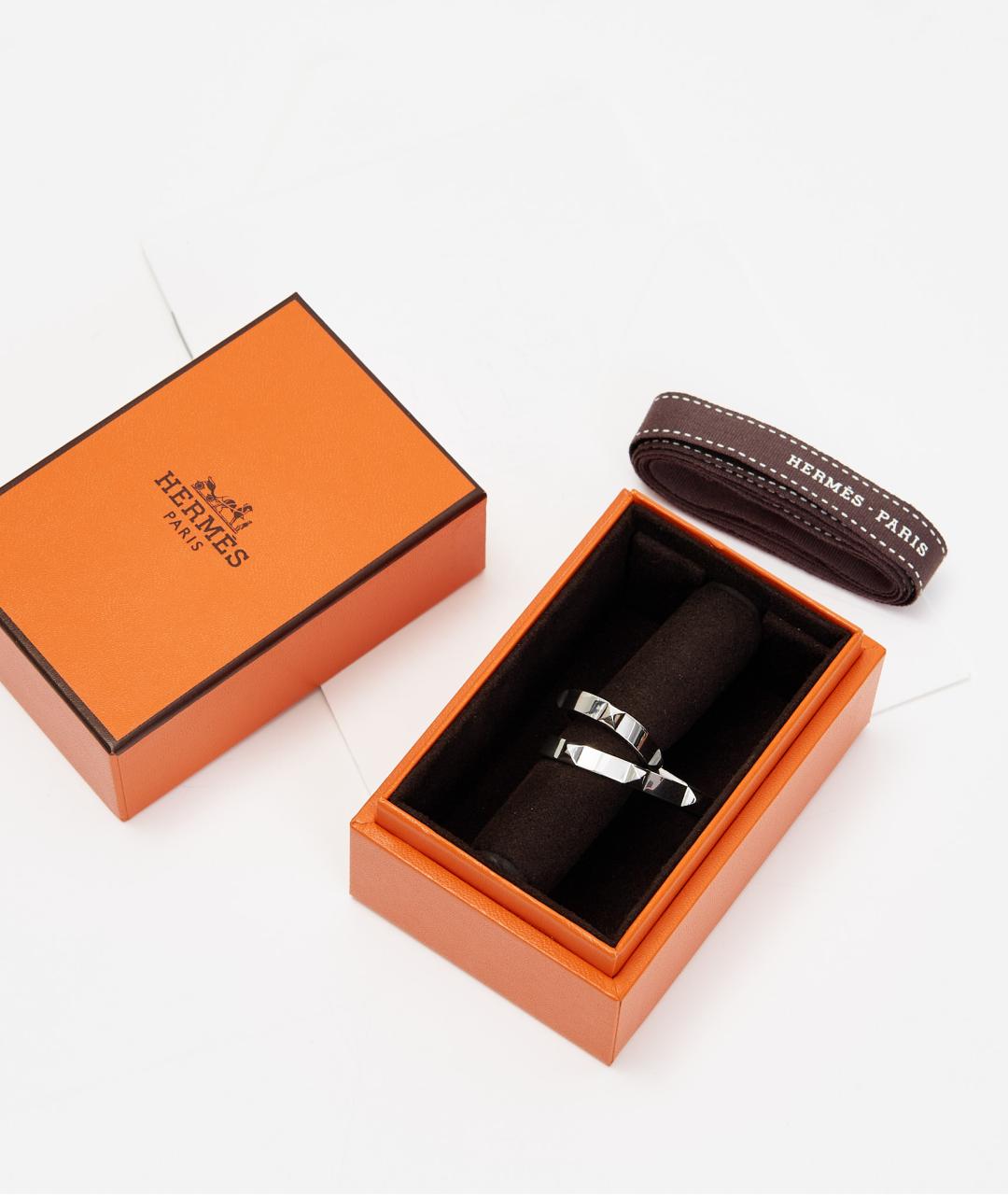 HERMES Серебряное серебряное кольцо, фото 3