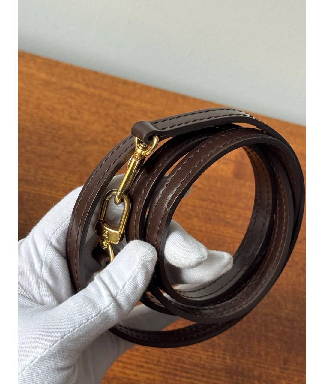 LOUIS VUITTON Коричневая сумка через плечо, фото 8