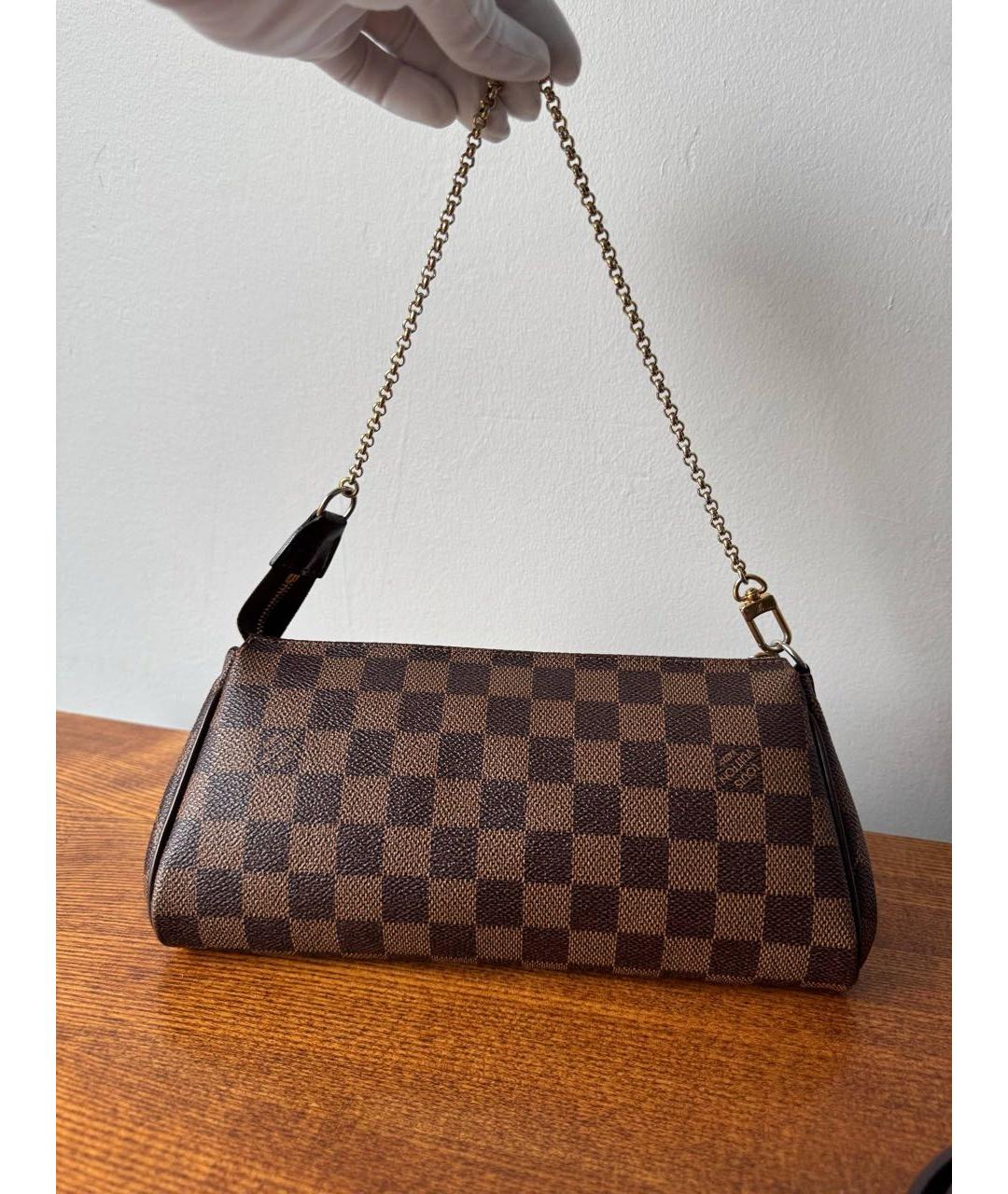 LOUIS VUITTON Коричневая сумка через плечо, фото 5