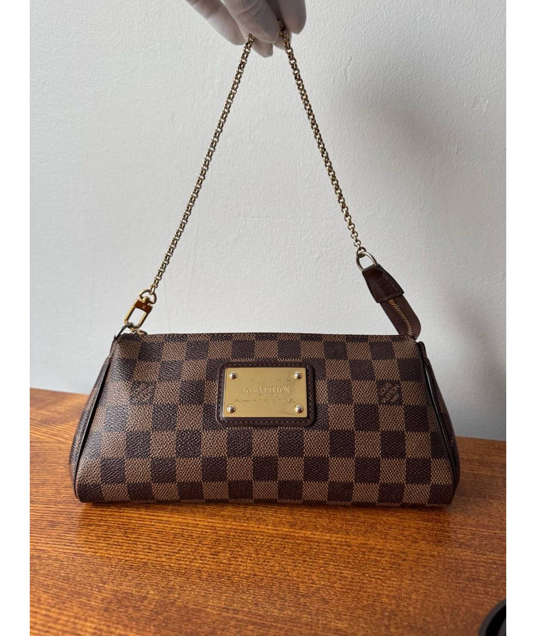 LOUIS VUITTON Коричневая сумка через плечо, фото 4