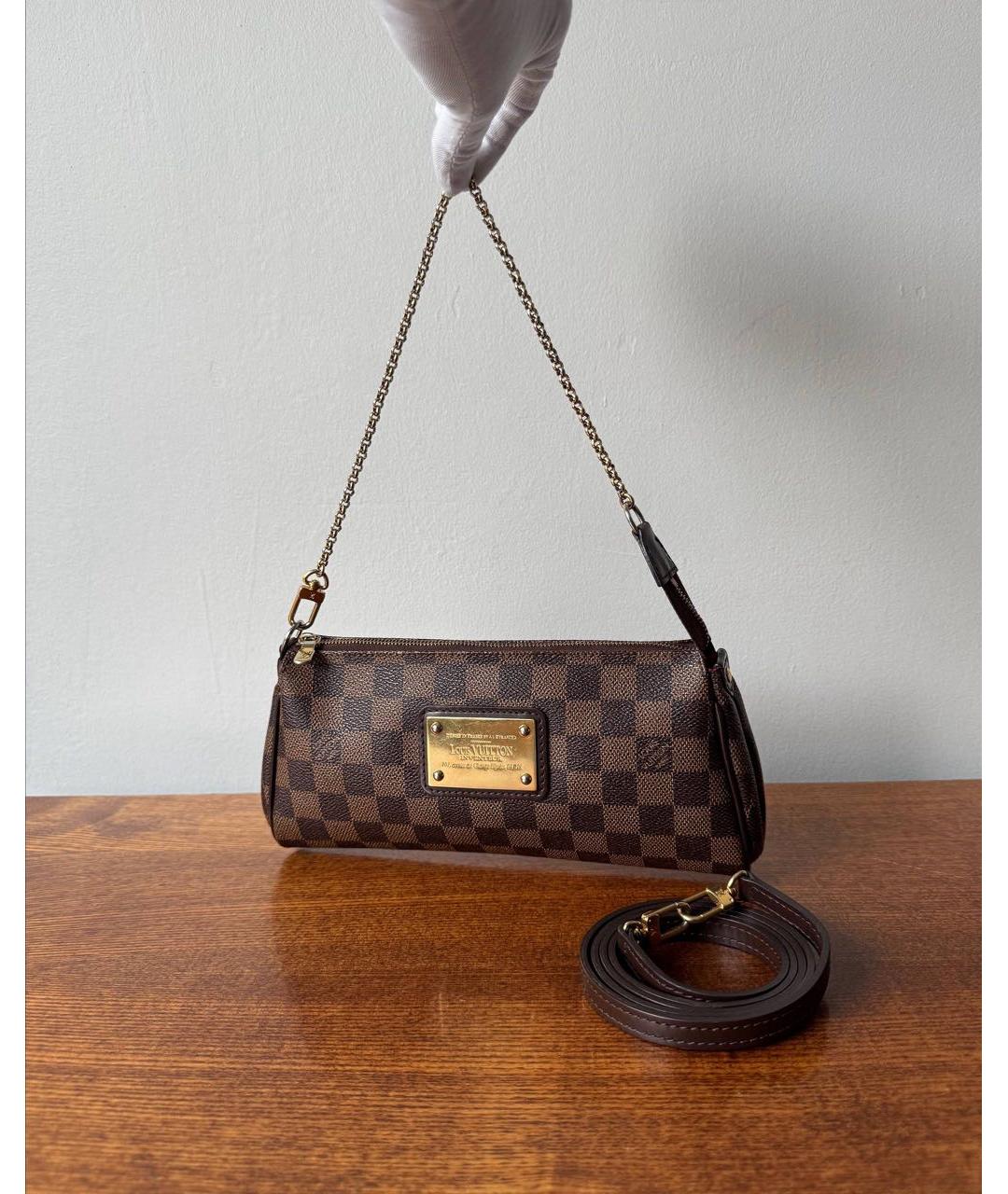 LOUIS VUITTON Коричневая сумка через плечо, фото 9