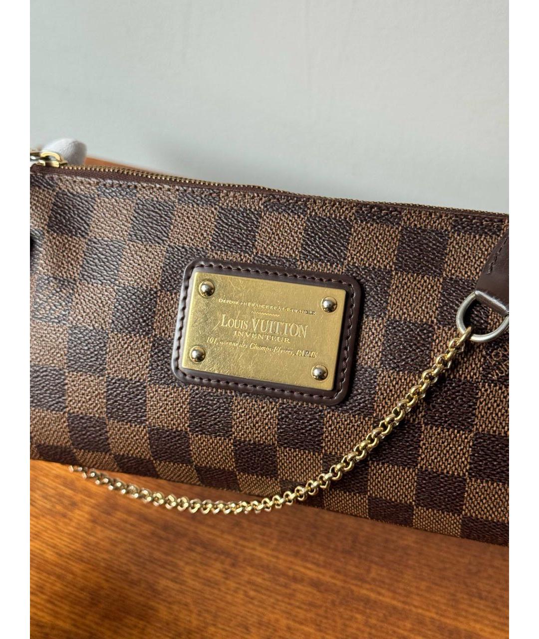 LOUIS VUITTON Коричневая сумка через плечо, фото 7