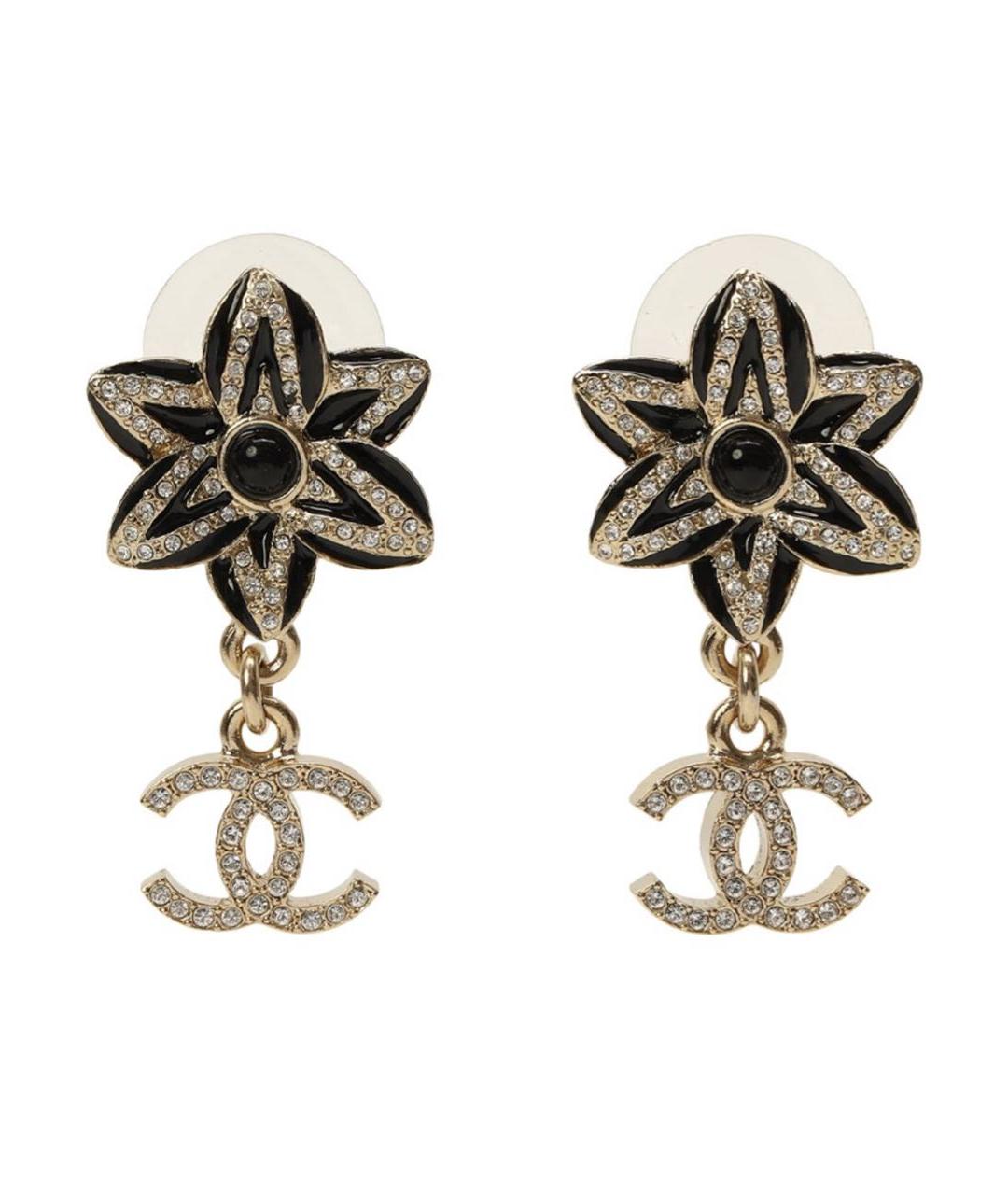 CHANEL Золотые серьги, фото 1