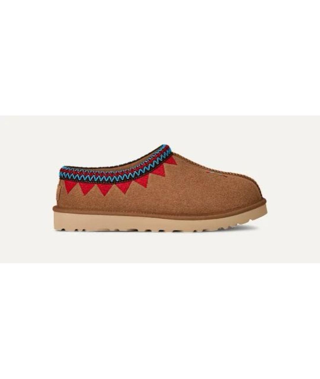 UGG AUSTRALIA Коричневые замшевые сабо, фото 6